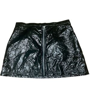 Rue 21 Black Zip Skirt Size XL